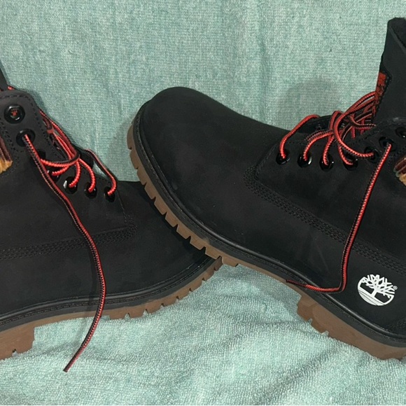 Men’s Timberland Heritage black,camo size 7 brand new no box. - Picture 2 of 9